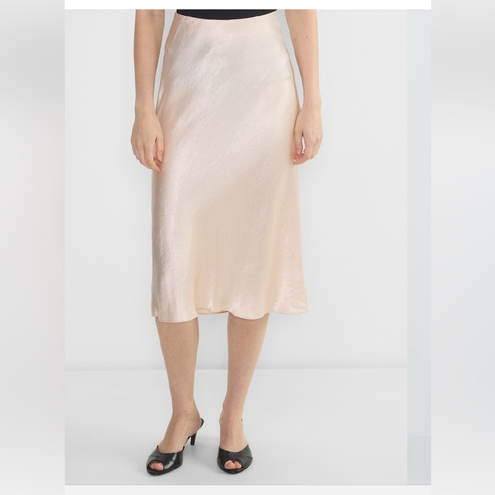 Babaton Blush Satin Skirt - Picture 4 of 9